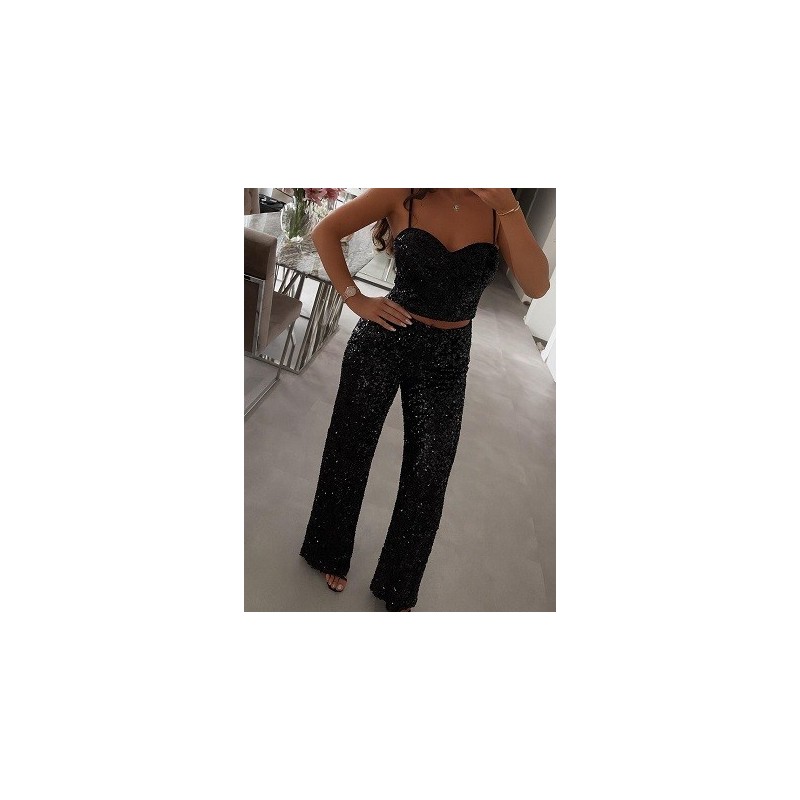 Pantalons  femme Paillettes Pantalons  femme Paillettes