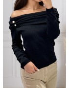 Pull élégant Bardot