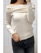 Pull élégant Bardot