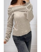 Pull élégant Bardot