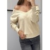 Pull femme  Col V Pull femme  Col V