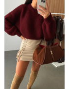 Pull femme en laine
