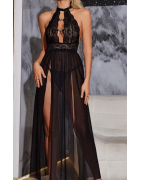 Nuisette longue, string